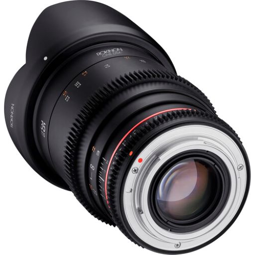  Rokinon 35mm T1.5 Full Frame Cine DXS Lens Canon EF